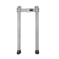 Arco do escâner de corpo caminhar através do detector de metal Estrutura da porta 1-400 Nível de sensibilidade