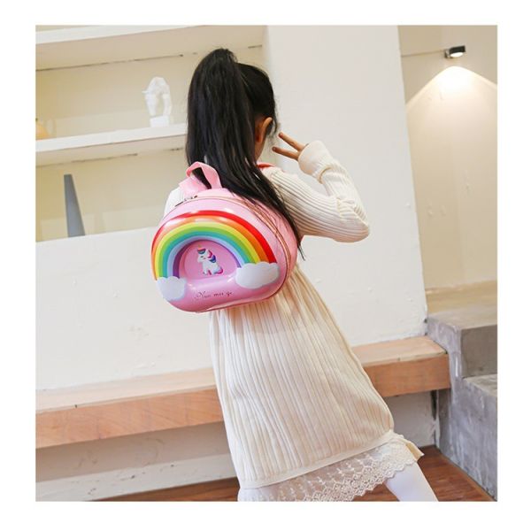 Custom Logo Newest Fashion Waterproof Kids Student School Backpack for Boys and Girls