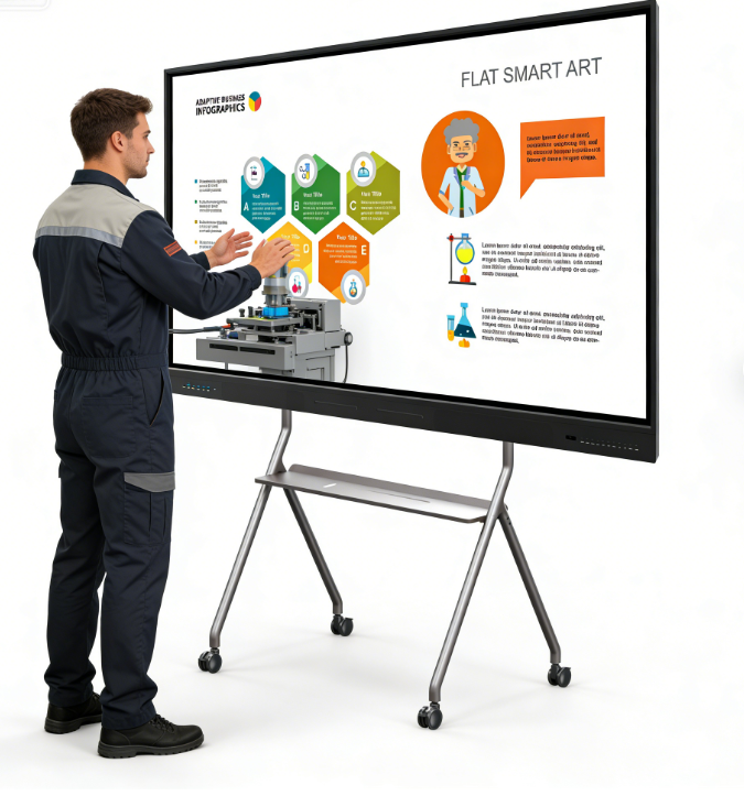 IBoard New Products 4K Android Touch Screen Interactive Whiteboard Smart Board for Teaching Interactive Boards