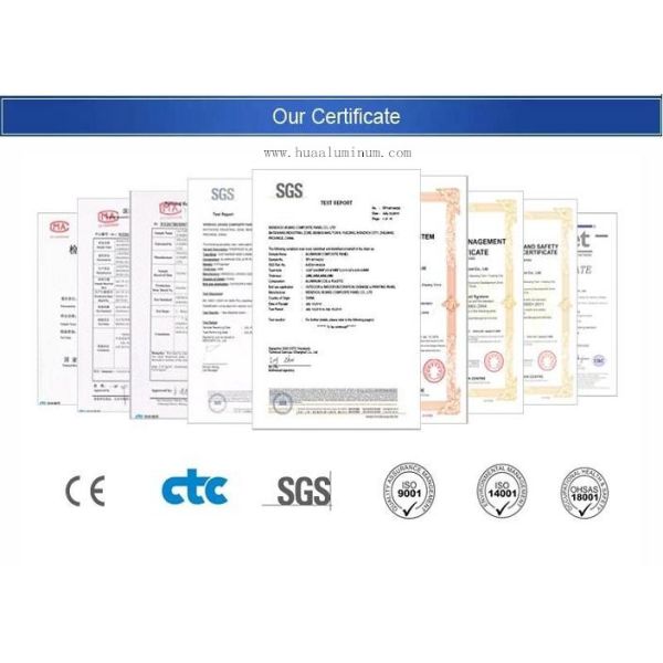ASTM Insulated Aluminium Cladding Panels Lightweight 3mm Thick Aluminum Sheet
