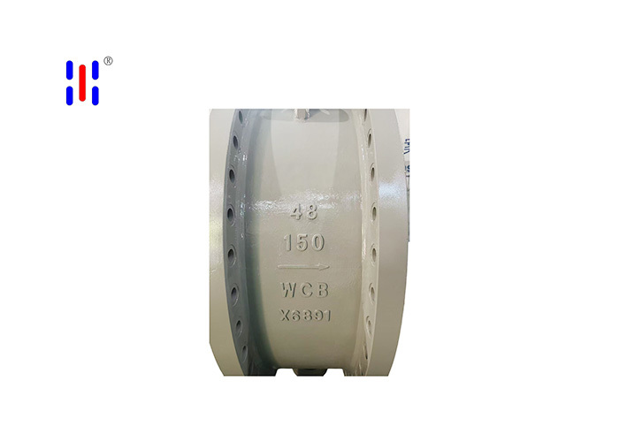 36IN Electric Flanged 150LB CS Triple Offset Butterfly Valve Cooling Tower