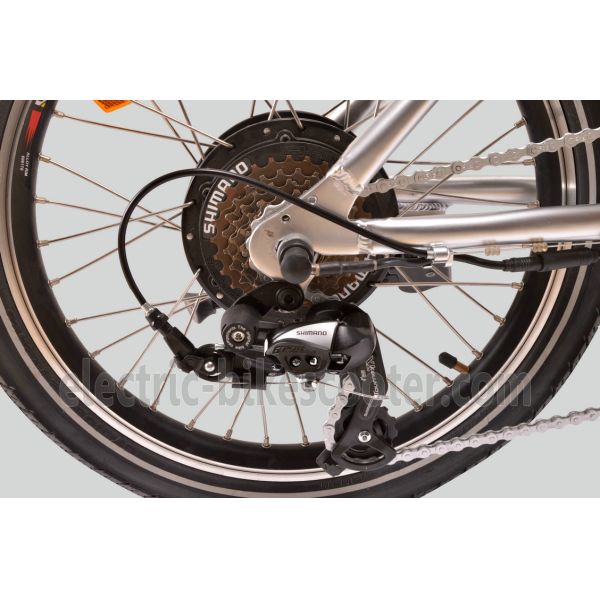 350 Watt Lightweight Fold Up Electric Bike 36V 15A Controller