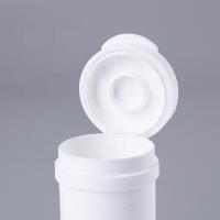 Tubes en plastique en PP avec couvercle à bascule pour emballer de minuscules pilules avec logo personnalisé