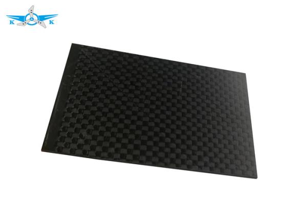 100% Carbon Fiber Panels , CNC Cutting Carbon Fiber For Ultrasound Scan Machine