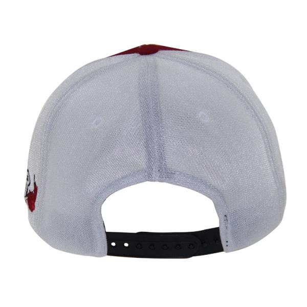 Pre Curved Peak Mesh Trucker Caps 3D Embroidery Baseball Caps 4 Panels