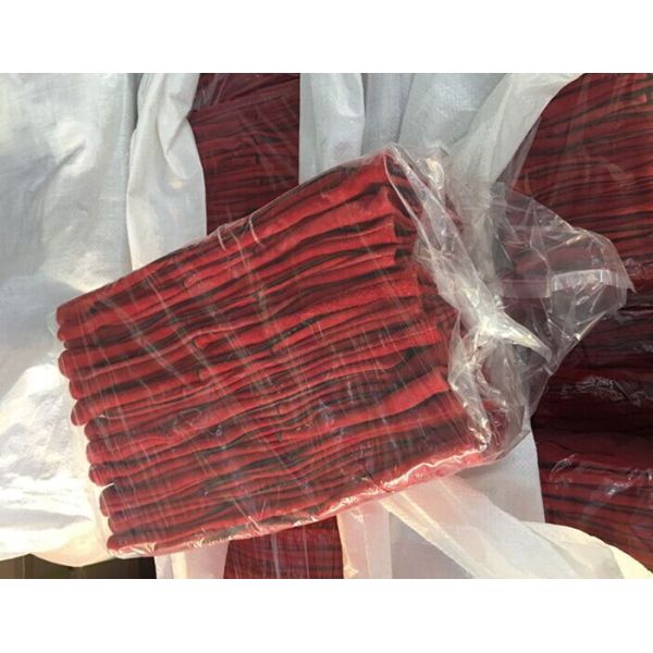 Full Lining High Temperature Resistance Red Cow Split Leather Working Welding Gloves