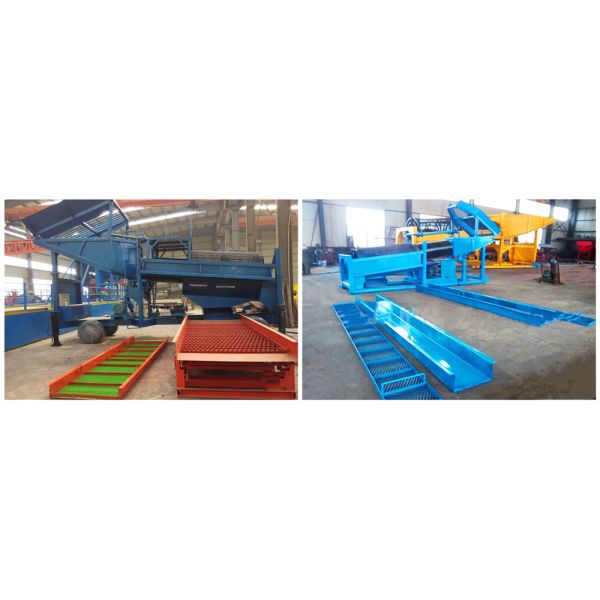 Planta móvil del lavado de la lavadora de la arena del oro del mejor precio profesional en venta