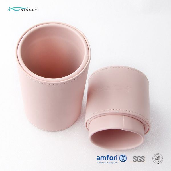 Изготовленная на заказ сумка щетки макияжа трубки OEM цвета ISO9001