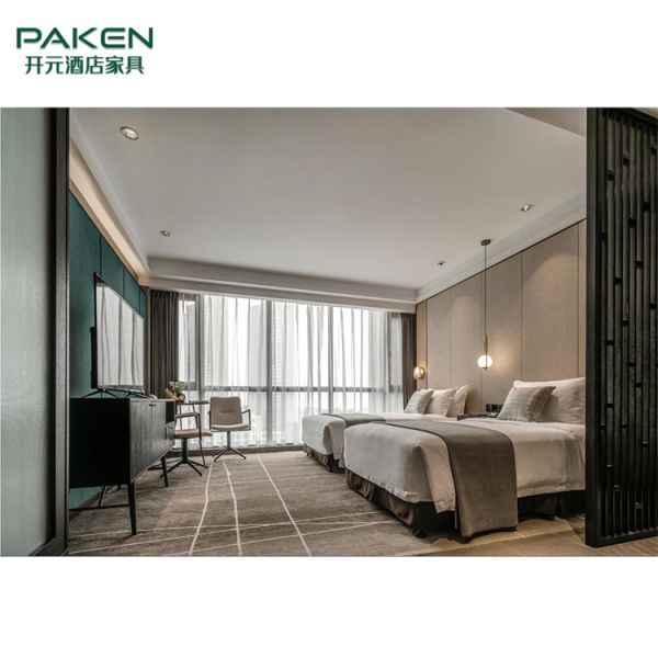 Grey Color Matt Finish Modern Bedroom Furniture Sets