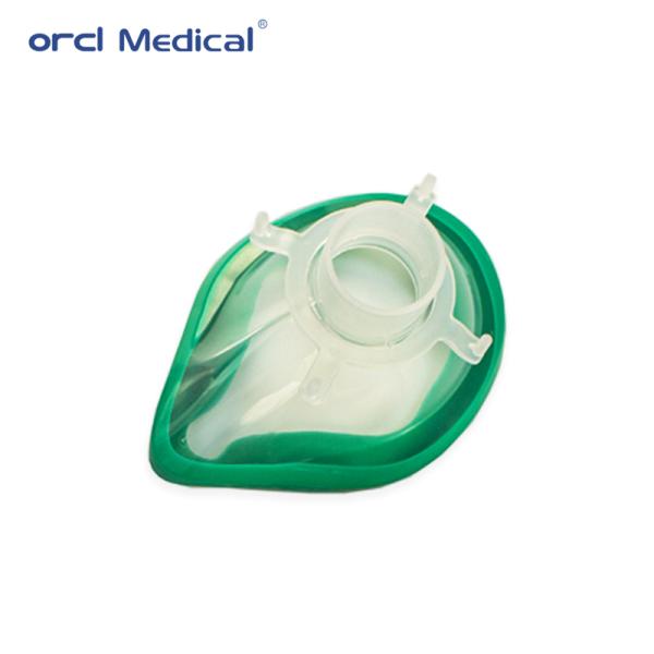Máscara de anestesia desechable estéril fácil de usar para anestesia, suministros médicos consumibles en oferta, sin látex