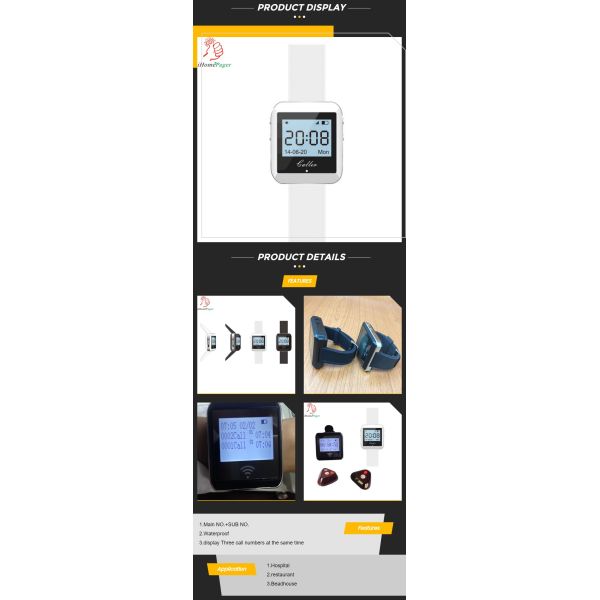 Модный легкий заряд водонепроницаемый ЖК-часы для запястья поддерживает настройку языка