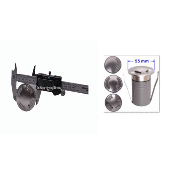 3W IP67 Low Voltage Outdoor Led Deck Lighting Aluminum Lamp Body SUS 304