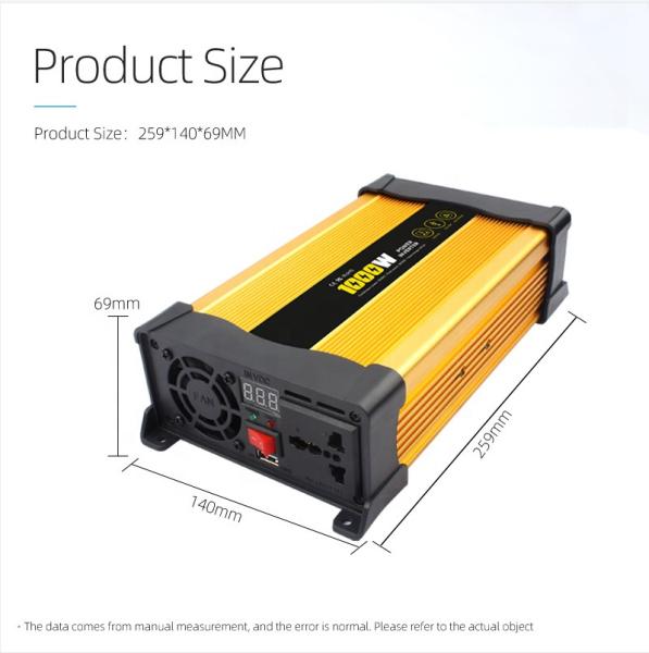 Smart 1000W Hybrid Solar Inverter Grid Solar Inverter Cheap China Wholesale Solar Inverter