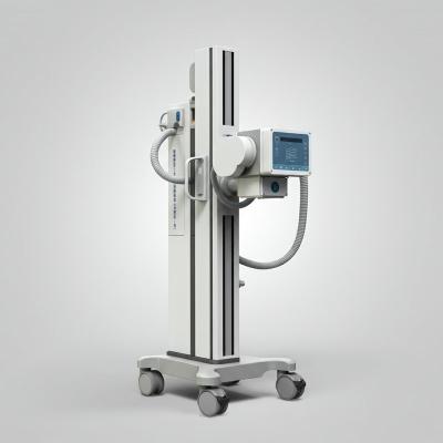 Portable Radiography Machine with Flat Panel Detector 14x17 Inches