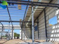 Strong Large Span Metal steel structure warehouse building Industrial Workshop Shed
