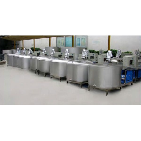 Переработка 200 литрового холодильного бака для молока из нержавеющей стали с мощностью 5,5 кВт