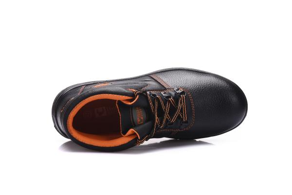 Durable Industrial Safety Shoes , Brown Logistics Edge Safety Shoes With Lace