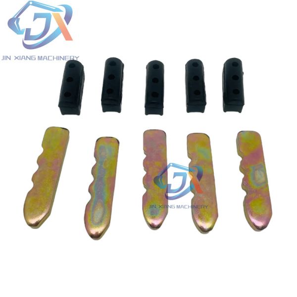 Bucket teeth parts Doosan DH55 18s Bucket Tooth Pins Bucket Pins Including iron sheet and rubber