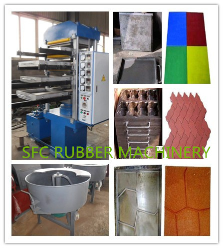 Подгонянная пушпульная машина 4 слоев резиновая кафельная делая