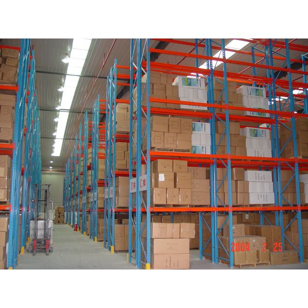 Logistics Industrial Warehouse Shelving Corrosion Resistant Long Life Span