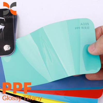 TPU Grey green High Quality TPU PPF Film Anti Scratch self healing PPF TPH Gloss Clear Car Body PPF Paint Protection Film