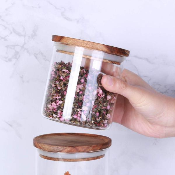 Couvercle en bois de forme ronde, couvercle en bois, bouchon en bois pour bouteille en verre