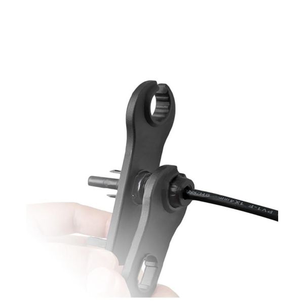 20Ft 6000V Single End Solar System Accessories , MC4 Solar Extension Cable