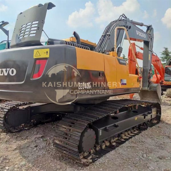 Volvo EC240D Excavator d'occasion modèle 2017 année avec pièces et coût inférieur Made in Sweden