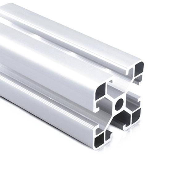 Profilé en alliage d'aluminium anodisé 4040 argenté standard européen 40x40