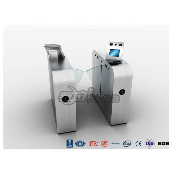 Face Scan Pedestrian Barrier Gate Swing Turnstile Automatic Door Entrance Solution In Mansion