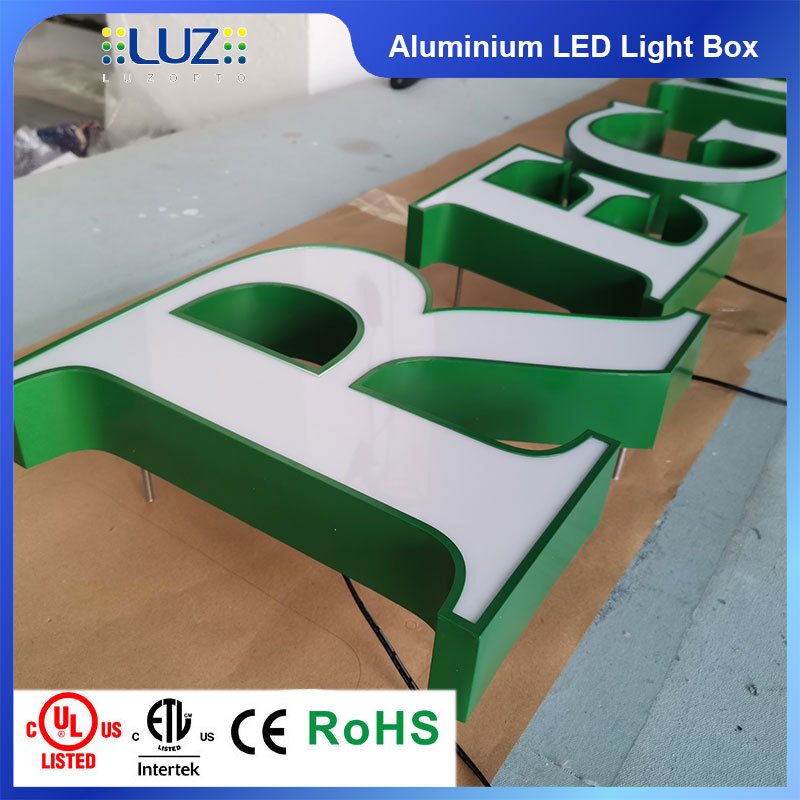 Custom Frontlit 3D LED Channel Letters for Commercial Storefront Signage