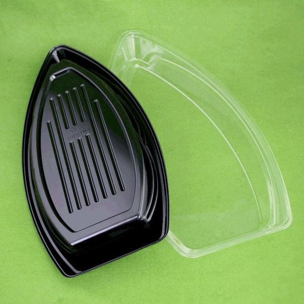 Recyclable устранимый пластиковый диск сасими суш