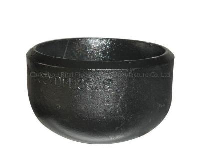 DN100 Weld On Pipe Caps Sch 40 ASME Seamless Steel Pipe Fittings
