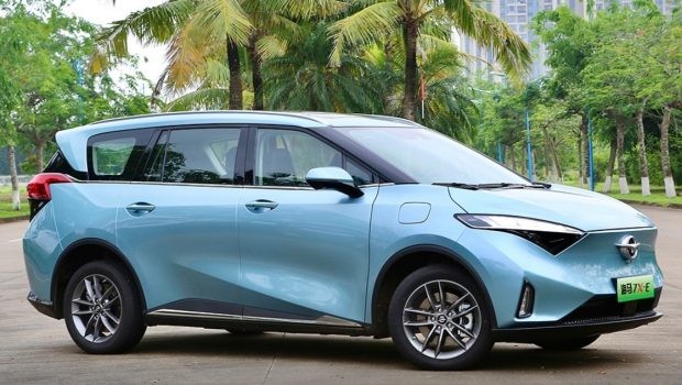 Ряд высокой эффективности 500km электрического автомобиля MPV пассажира мест Haima 7X-E 7