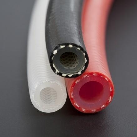 Escala de derramamento 2-100mm da identificação da tubulação trançada pura do silicone anti para a máquina do pão