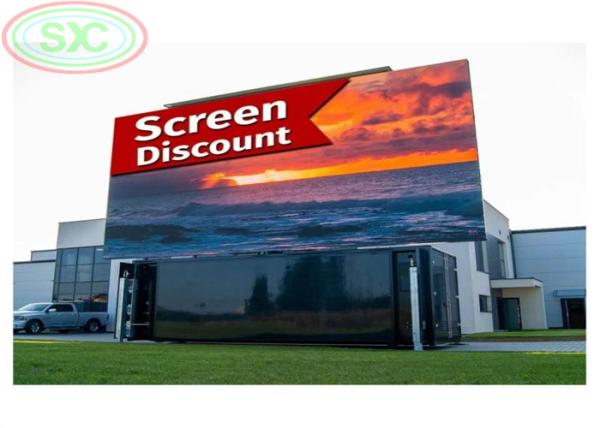 Smd2121 Outdoor LED Screen Rental Full Color 16-Bit Grayscale 3 Years Warranty