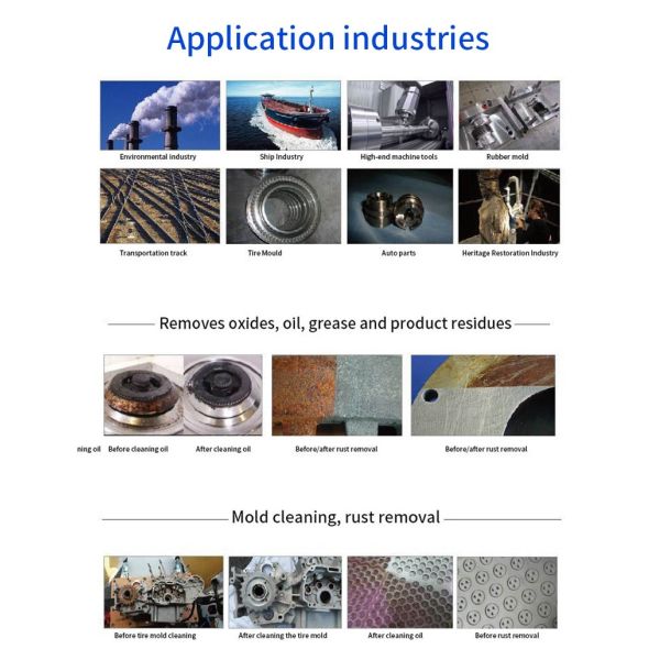 Portable Handheld Rust Removal Fiber Laser Cleaner 200w 300w 500w 2000w 3000w