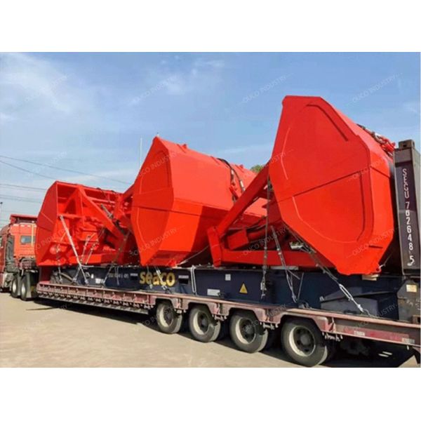 4 емкость C5M грейферного ковша 10m3 раковины веревочки механическая