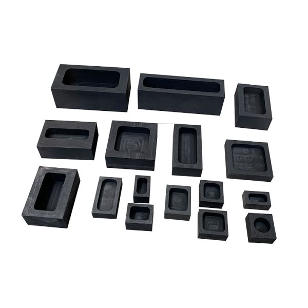 High Purity Graphite Crucible for High Temperature Resistance Mould without Handle