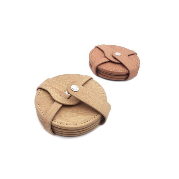 Les caboteurs en cuir de boissons d'unité centrale ont placé la couleur de