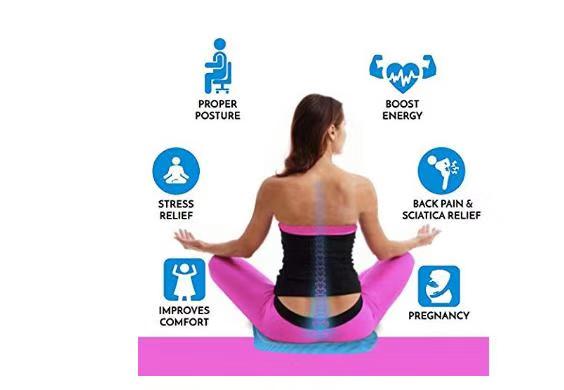 Pressure Sore Relief Car Seat Support Cushion , Customized Soft Gel Cushion