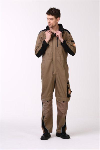 Indoor 35% Cotton Mens Work Clothes , 250gsm Mens Overalls Workwear