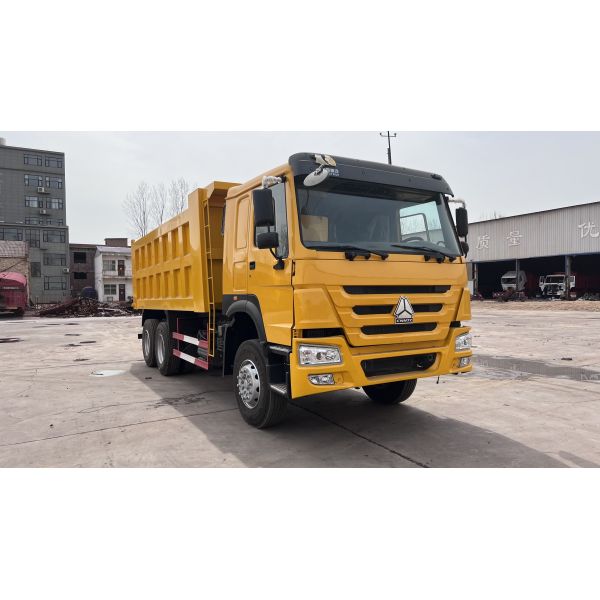 Affordable Refurbished Sinotruk Howo 375HP 6x4 Dump Truck with Manual Transmission