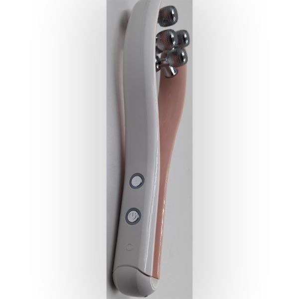 Anti-Acne Hand-Held Electric Facial Massager Roller with EMS V Face Lifting Function