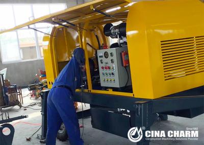 Portable Mini 30m3/hr Trailer Mounted Concrete Pump Machine