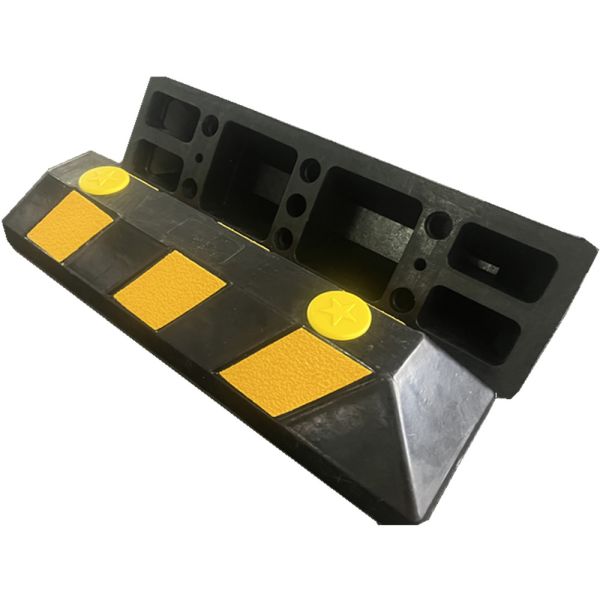 Затвор колеса автомобиля затвора автостоянки L540*W150*H100mm резиновый