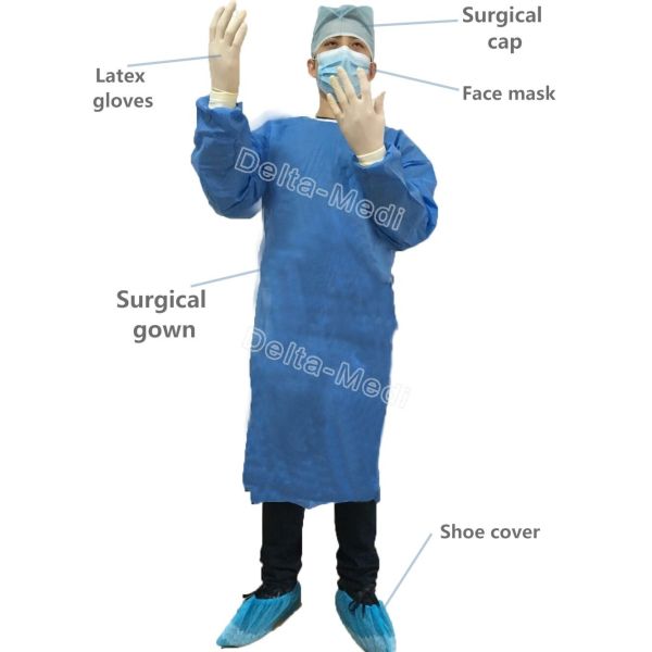 Disposable Spine drape/set/pack with velcro,collection puch and film for hospital surgery
