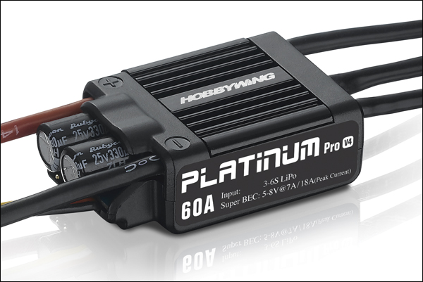 HOBBYWING Platinum 60A-Pro V4 Brushless ESCs ESCs
