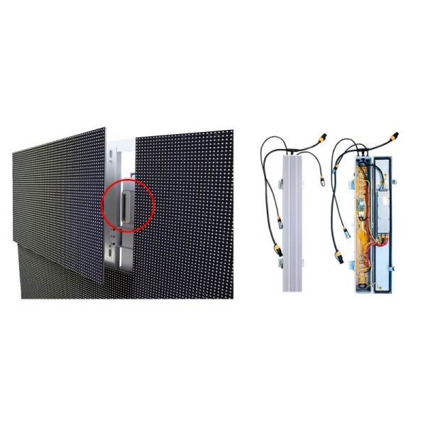 P4.44 Energy Saving LED Display IP66 Building Exterior Commercial Plaza Wall ABXING OA