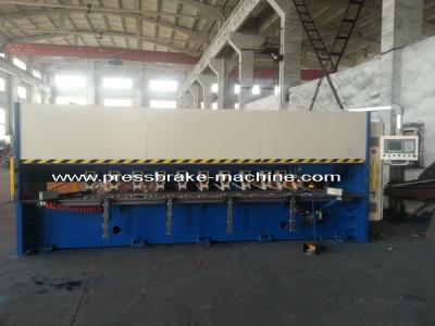 CNC de canto sharped do cortador de V que sulca o padrão 3.2m longo hidráulico do CE da tabela da máquina